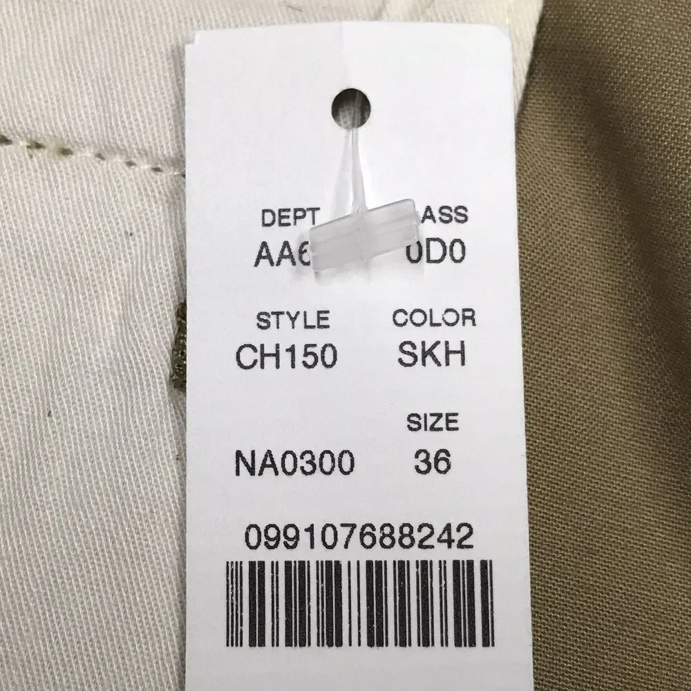 NWT J CREW Oarsman Portsider Shorts Men 36 Khaki Beige Flat Front Chino Beach